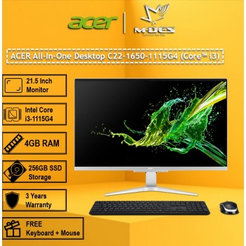 ACER All-In-One Desktop C22-1650-1115G4 (Core i3) 