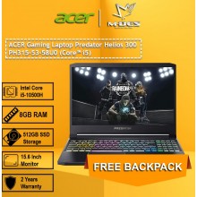 Acer Gaming Notebook Predator Helios 300 (PH315-53-58U0) - Black