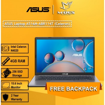 ASUS Laptop A516M-ABR114T (Celeron) - Slate Grey