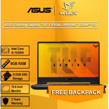 Asus Gaming Notebook (FX506L-IHN146T) - Black