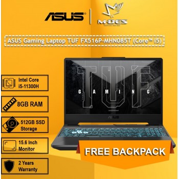 Asus Gaming Notebook (FX516P-MHN085T) - Black