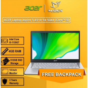 Acer Notebook Aspire 5 (A514-54-50A4) - Safari Gold