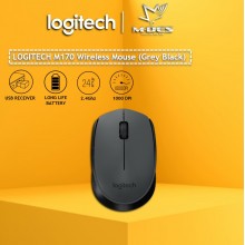 Logitech M170 Wireless Mouse (Black)