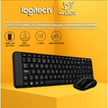 Logitech MK220 Wireless Combo (Black)