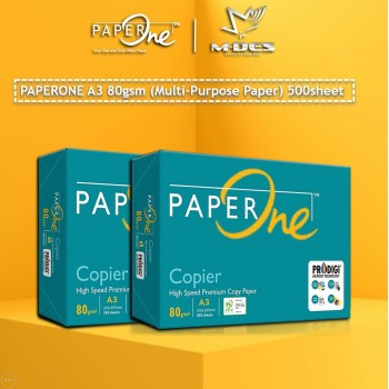 Paper One A3 PAPER 80gsm White Copier Paper (500'S)