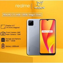 REALME C15 Smartphone (4GB+128GB) - Seagull Silver