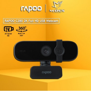 Rapoo C280 2K HD Webcam Black