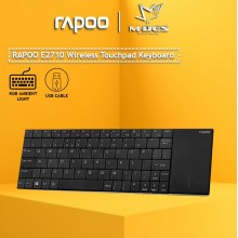RAPOO E2710 Wireless Multi-media Touchpad Keyboard Multimedia Touchpad Keyboard