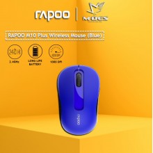 RAPOO M10plus 2.4G Wireless Mouse (Dark Blue)