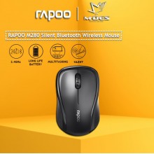 RAPOO M280 Multi-mode Wireless Mouse Bluetooth 3.0/4.0 + 2.4GHz Silent Wireless 