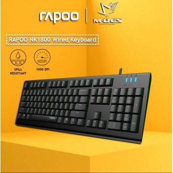 RAPOO NK1800 Wired Keyboard 