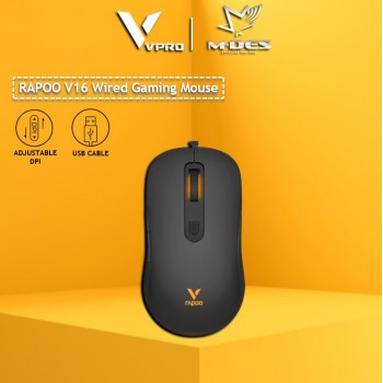 RAPOO V16 Wired Gaming Optical Mouse