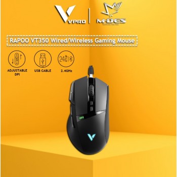 RAPOO VT350 Wired/Wireless Gaming Mouse