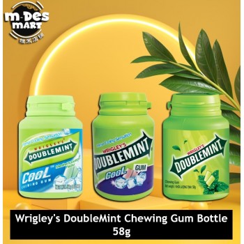 DoubleMint Chewy Gum Bottle Cool Blackcurrant