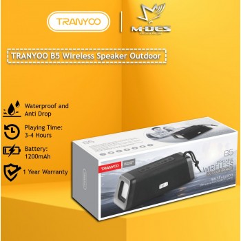 TRANYOO B5 Wireless Outdoor Speaker  