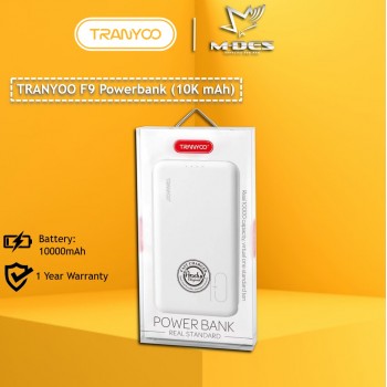 TRANYOO POWERBANK F9 10000mAh