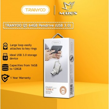 TRANYOO Pendrive OTG 64GB Q5