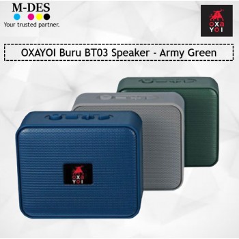 OXAYOI Buru BT03 Speaker - Army Green