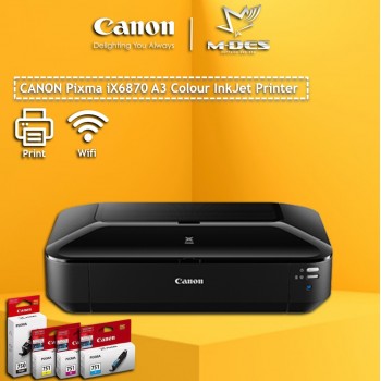 CANON Pixma ix6870 A3 Colour Inkjet Printer 