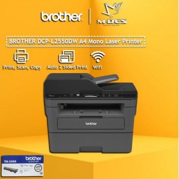 BROTHER DCP-L2550DW A4 Mono Laser Printer