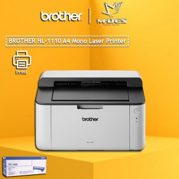 Brother HL-1110 - A4 Single-function USB Mono Laser Printer