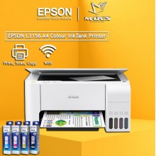 Epson EcoTank L3156 Wi-Fi AIO Ink Tank Printer 