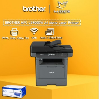Brother MFC-L5900DW Monochrome Laser All-in-One Printer