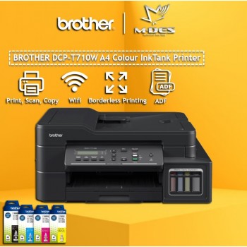 Brother DCP-T710W All-In-One Wifi Refill Ink Tank Printer