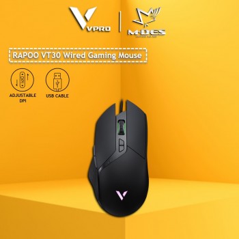 RAPOO VT30 Wired Optical RGB Gaming Mouse