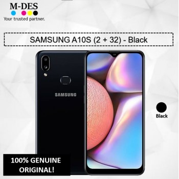 Samsung A10S (2GB + 32GB) Smartphone - Black