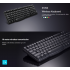 RAPOO E1050 Wireless Keyboard 2.4Ghz Wireless Connection [Waterproof] 