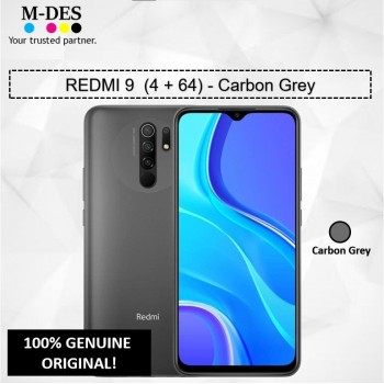 Redmi 9 (4GB + 64GB) Smartphone - Grey