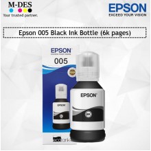 Epson 005 Black Ink Bottle (6k pages)