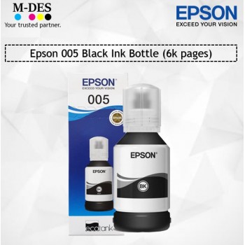 Epson 005 Black Ink Bottle (6k pages)