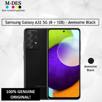 Samsung Galaxy A32 5G Smartphone (8GB + 128GB) - Awesome Black