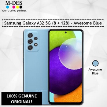 Samsung Galaxy A32 5G Smartphone (8GB + 128GB) - Awesome Blue