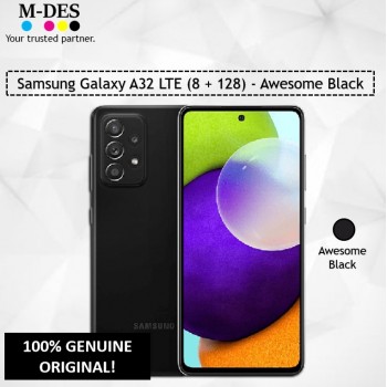 Samsung Galaxy A32 LTE Smartphone (8GB + 128GB) - Awesome Black