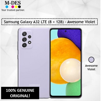 Samsung Galaxy A32 LTE Smartphone (8GB + 128GB) - Awesome Violet
