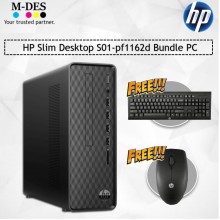 HP Slim Desktop S01-pf1162d Bundle PC 