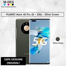 HUAWEI Mate 40 Pro Smartphone (8GB + 256GB) - Olive Green