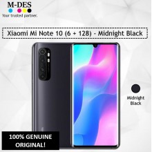 Xiaomi Mi Note 10 Smartphone (6GB + 128GB) - Midnight Black