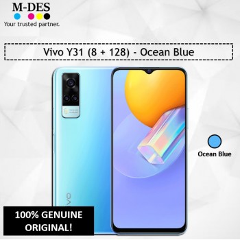 Vivo Y31 Smartphone (8GB + 128GB) - Ocean Blue