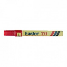 Faster 70 Permanent Marker Pen - Red