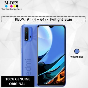 REDMI 9T (4GB + 64GB) Smartphone - Twilight Blue