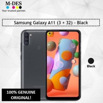 Samsung Galaxy A11 (3GB + 32GB) Smartphone - Black