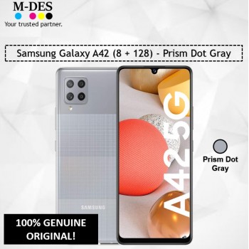 Samsung Galaxy A42 (8GB + 128GB) Smartphone - Prism Dot Gray