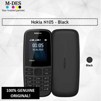 Nokia N105 Mobile (4MB) - Black 