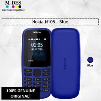 Nokia N105 Mobile (4MB) - Blue