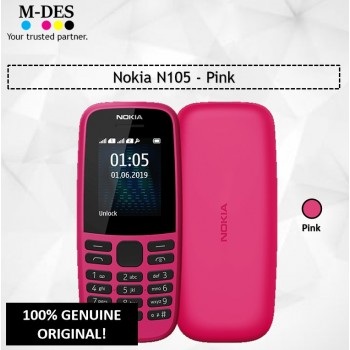 Nokia N105 Mobile (4MB) - Pink  