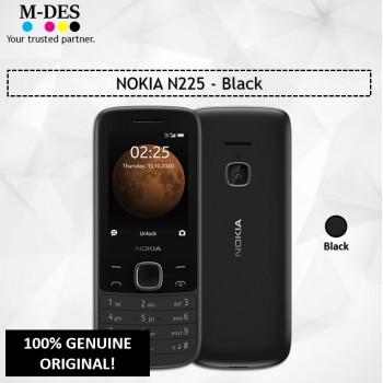 NOKIA N225 Mobile (64MB) - Black 